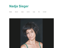 Tablet Screenshot of nadjasieger.com